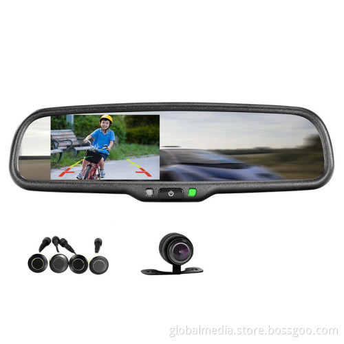 Panoramic Rear View Mirror with Detector De Radar Sensor Rear View Mirror Camera